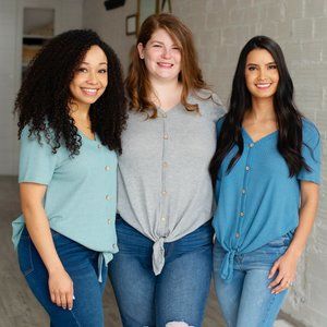 Abby+Anna's Exclusive Knotted Tops